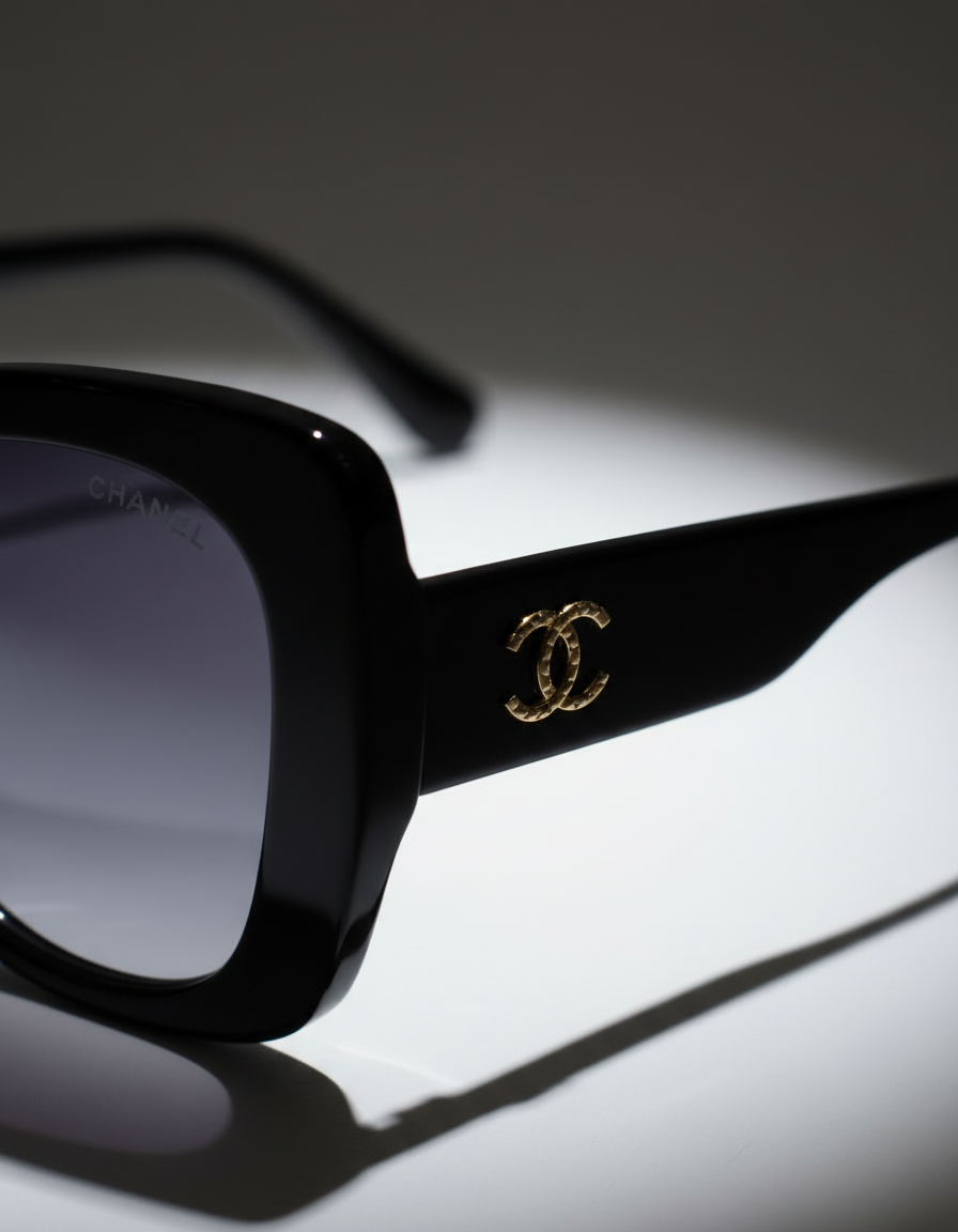Chanel Black Sunglasses