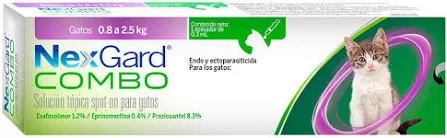 COMBO NEXGARD GATO S 0.8 A 2.5 KG