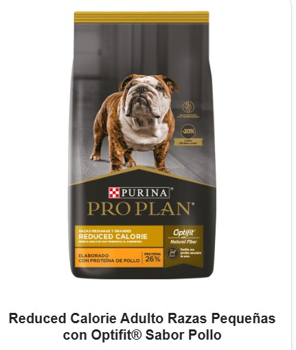 Purina Pro Plan Reduced Calorie Razas Pequeñas