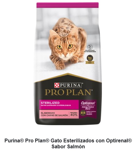 Purina Pro Plan Sterilized Gato Salmón