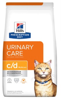 Hill's lata / costal Diet Urinary Care c/d Multicare para gato