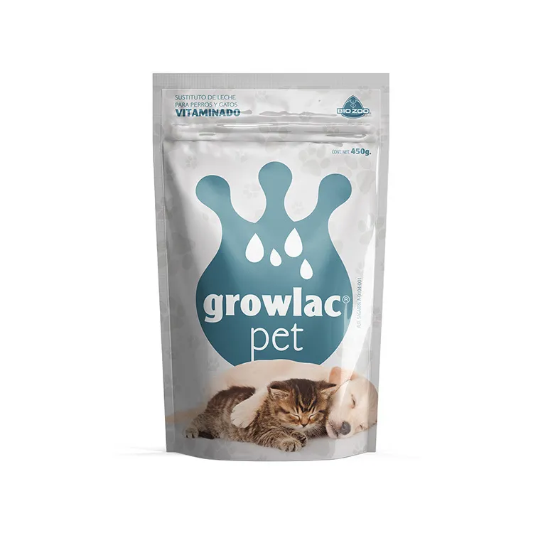 SUSTITUTO DE LECHE GROWLAC PET Y CAT 450 GR LECHE PARA CACORROS Y KITTEN