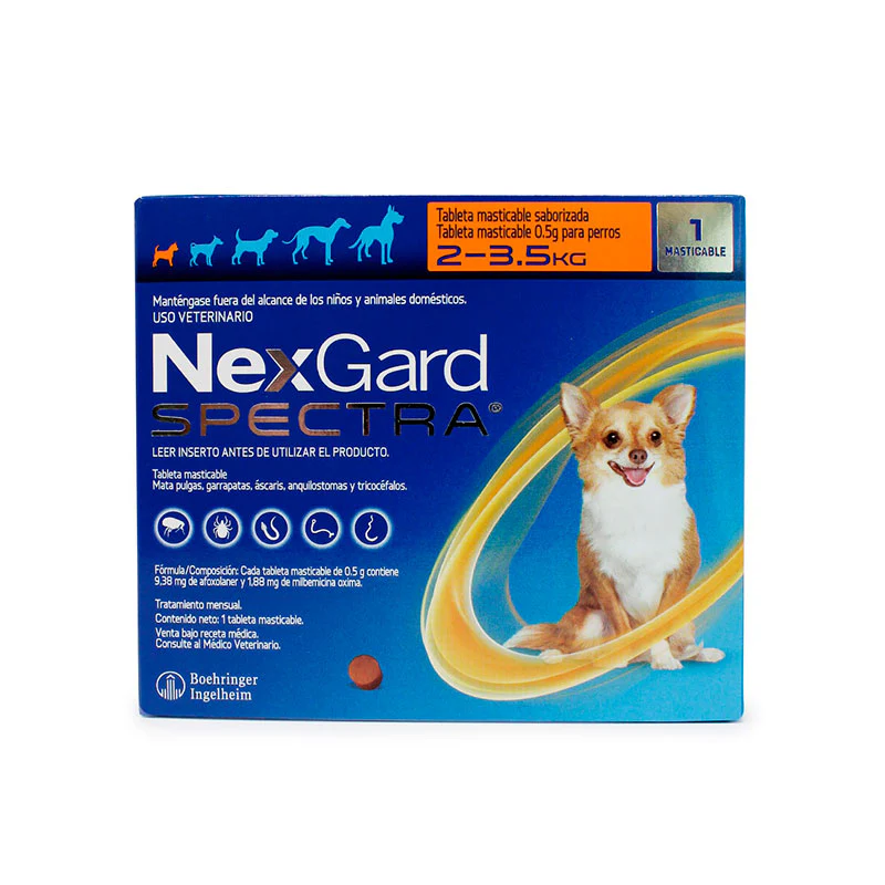 NEXGARD SPECTRA XS PP 2 A 3.5 kg