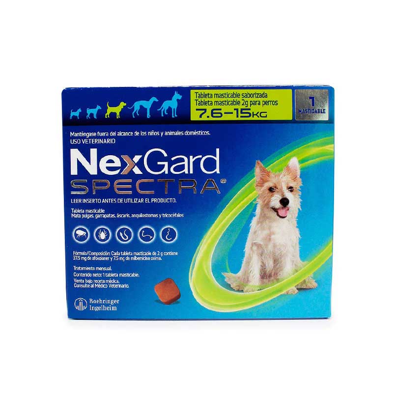 NEXGARD SPECTRA M PP 7.6 A 15 kg