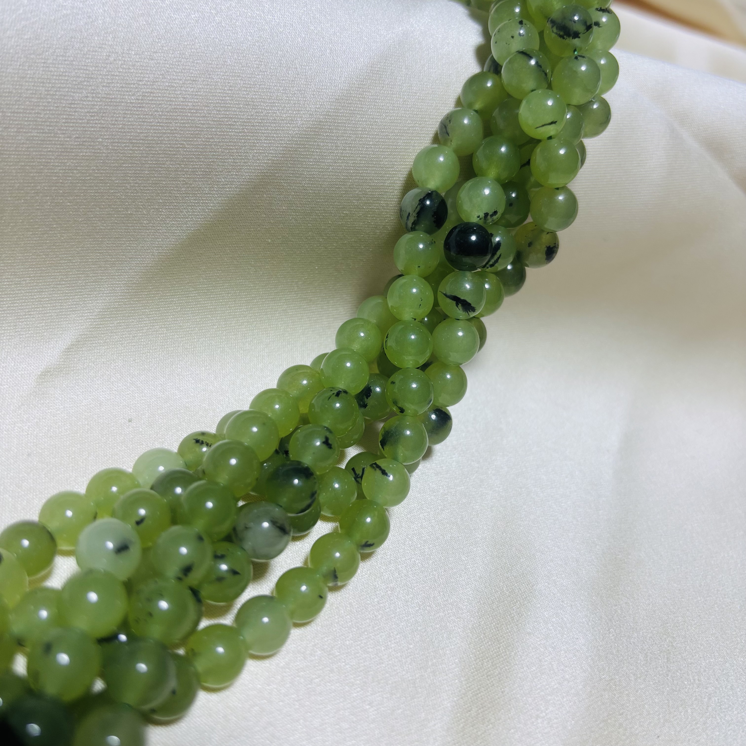 CALCEDONIA PREHNITA #8 – Precio por tira