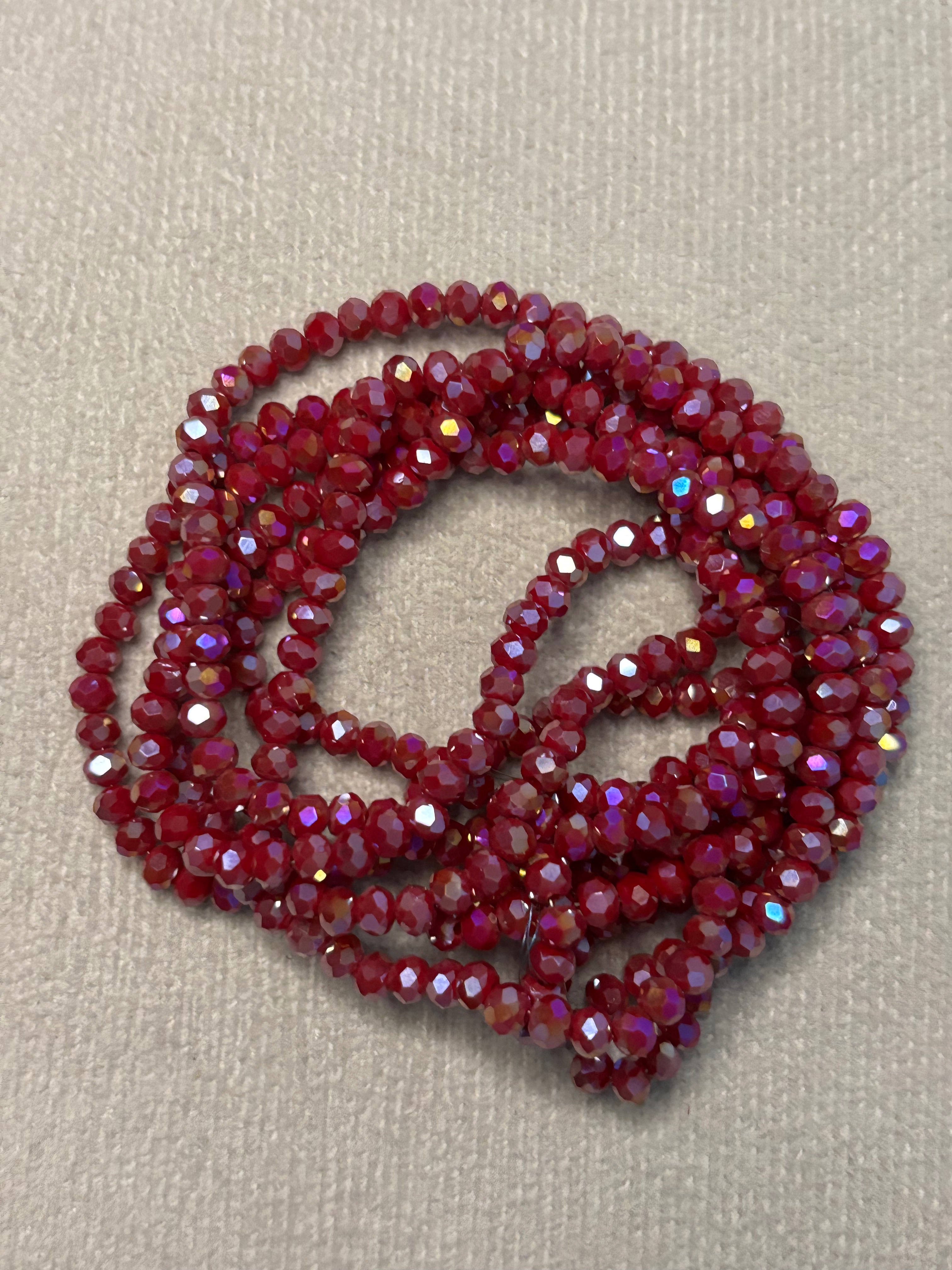 MURANO ROJO TORNOSOL #4