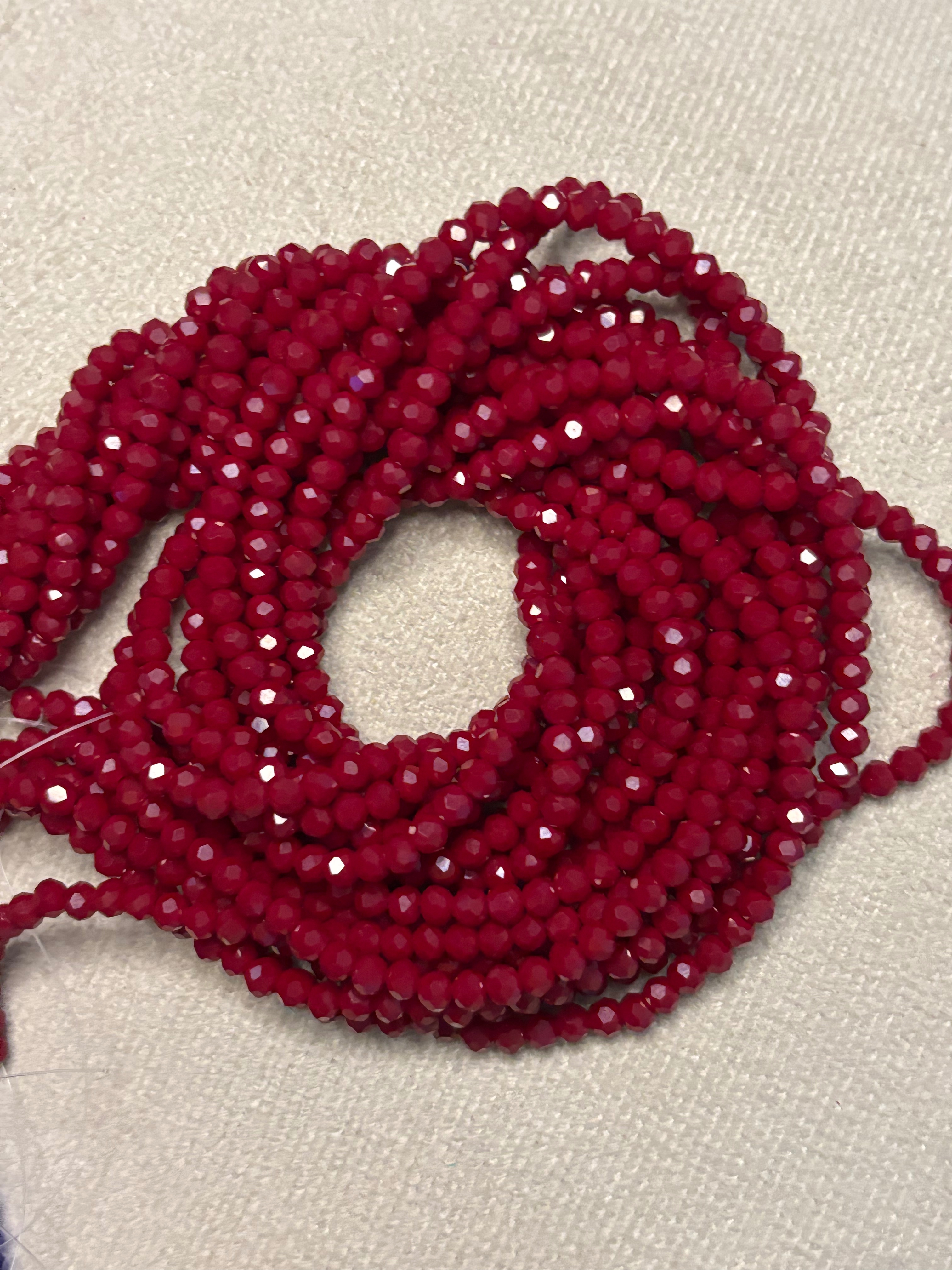 MURANO ROJO GUINDA #4