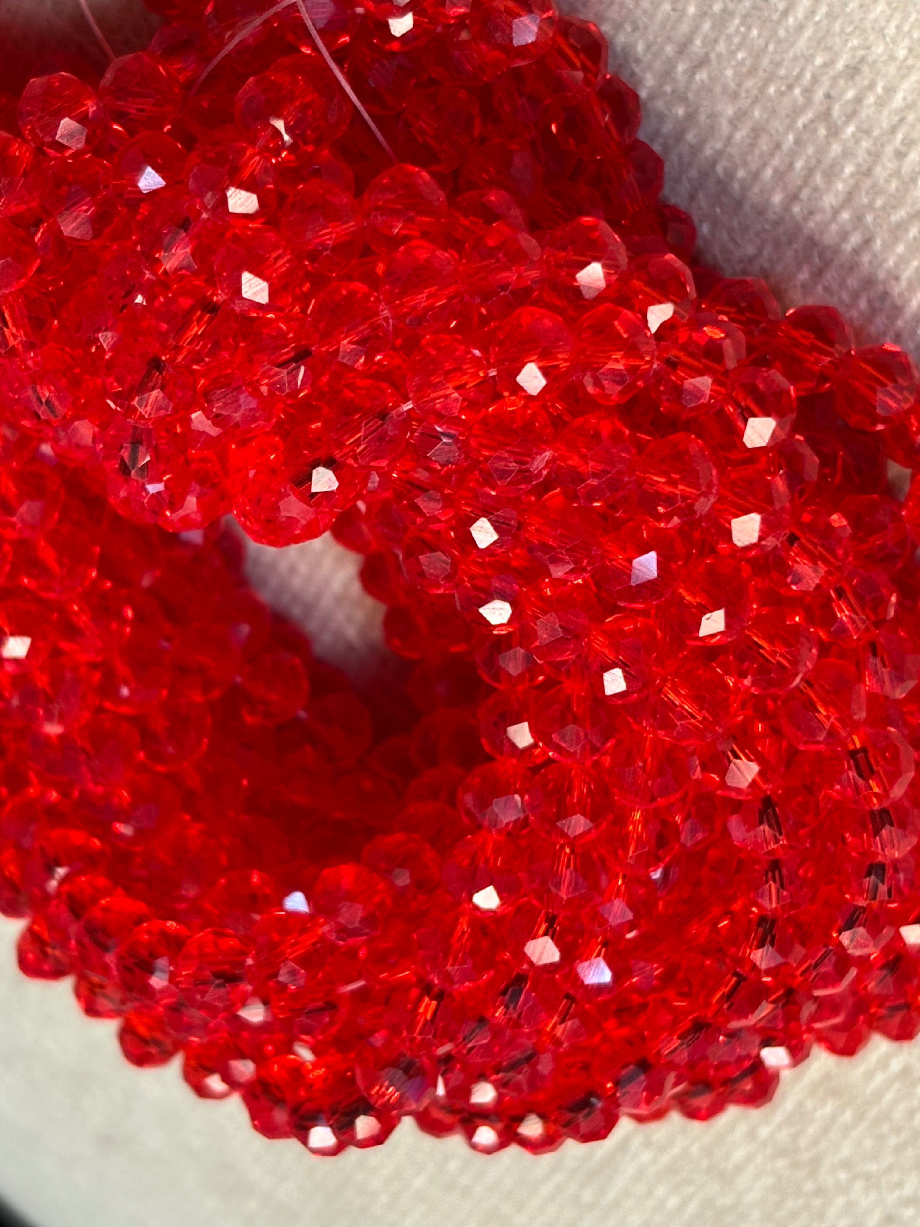 MURANO ROJO CRISTAL #6