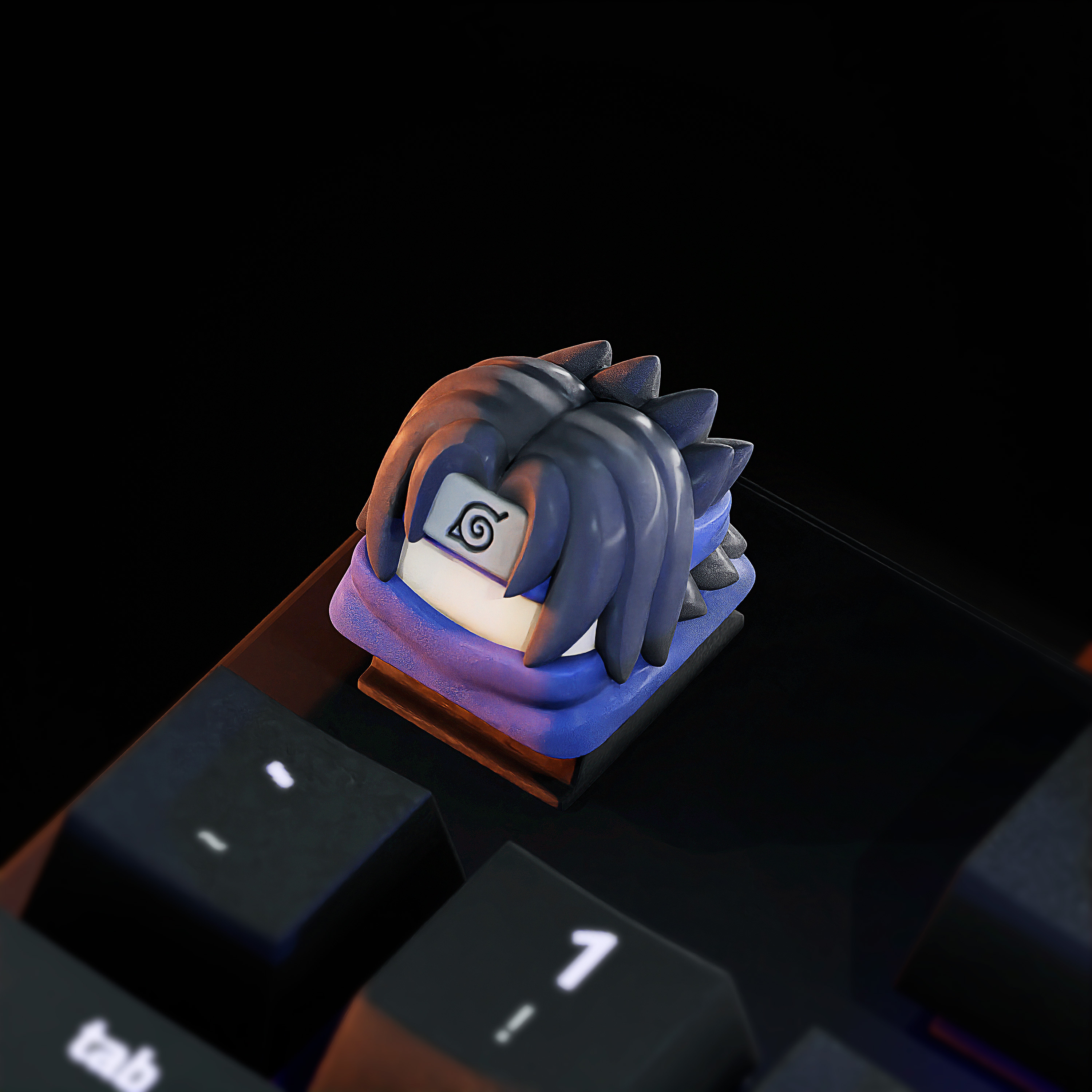 Headband Ninjas Trio - Artisan Keycaps - Cherry MX Mechanical Keyboard