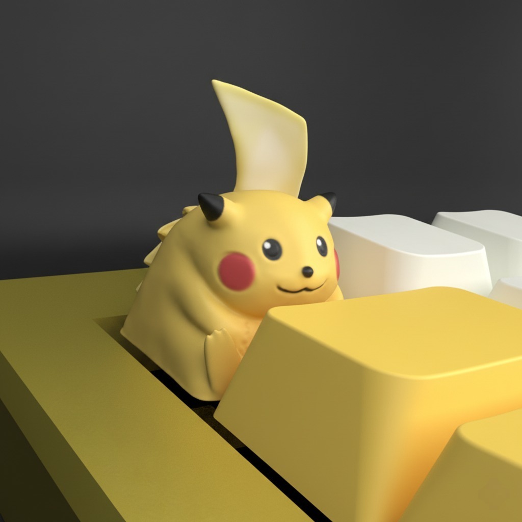 Thunder Sprite - Artisan Keycap - Cherry MX Mechanical Keyboard