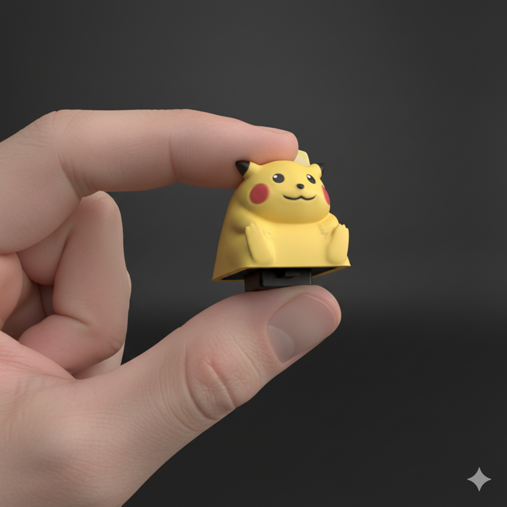 Thunder Sprite - Artisan Keycap - Cherry MX Mechanical Keyboard