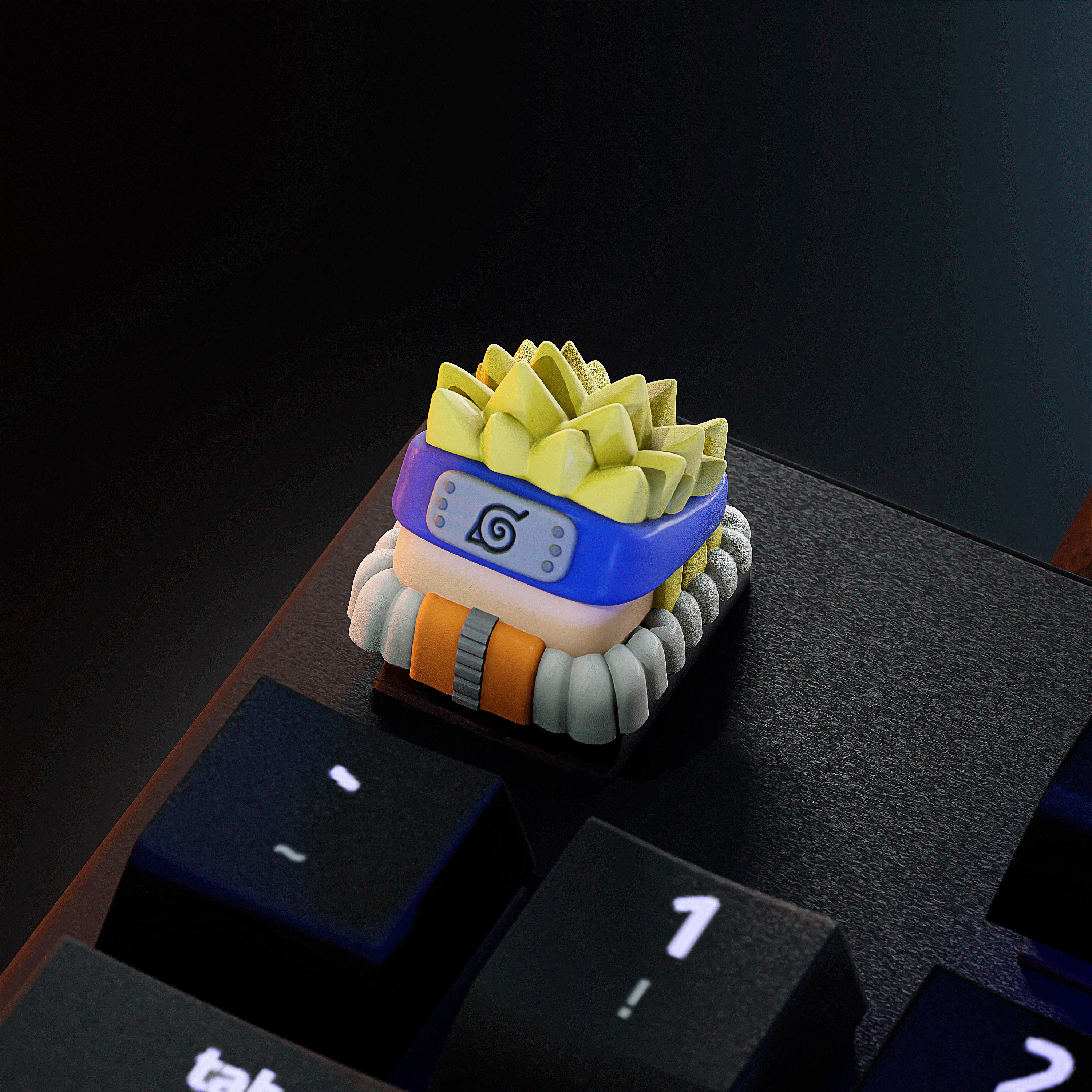 Headband Ninjas Trio - Artisan Keycaps - Cherry MX Mechanical Keyboard