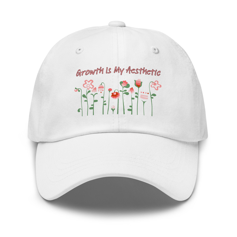 "Growth is My Aesthetic" Dad Hat