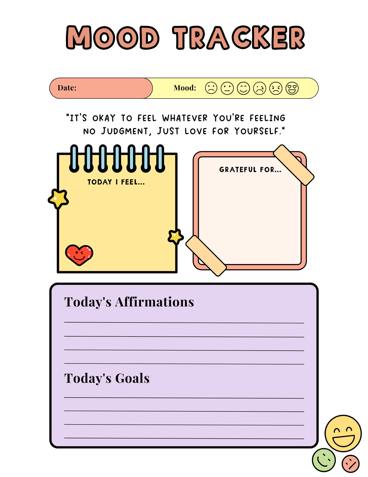 Mood Tracker Journal