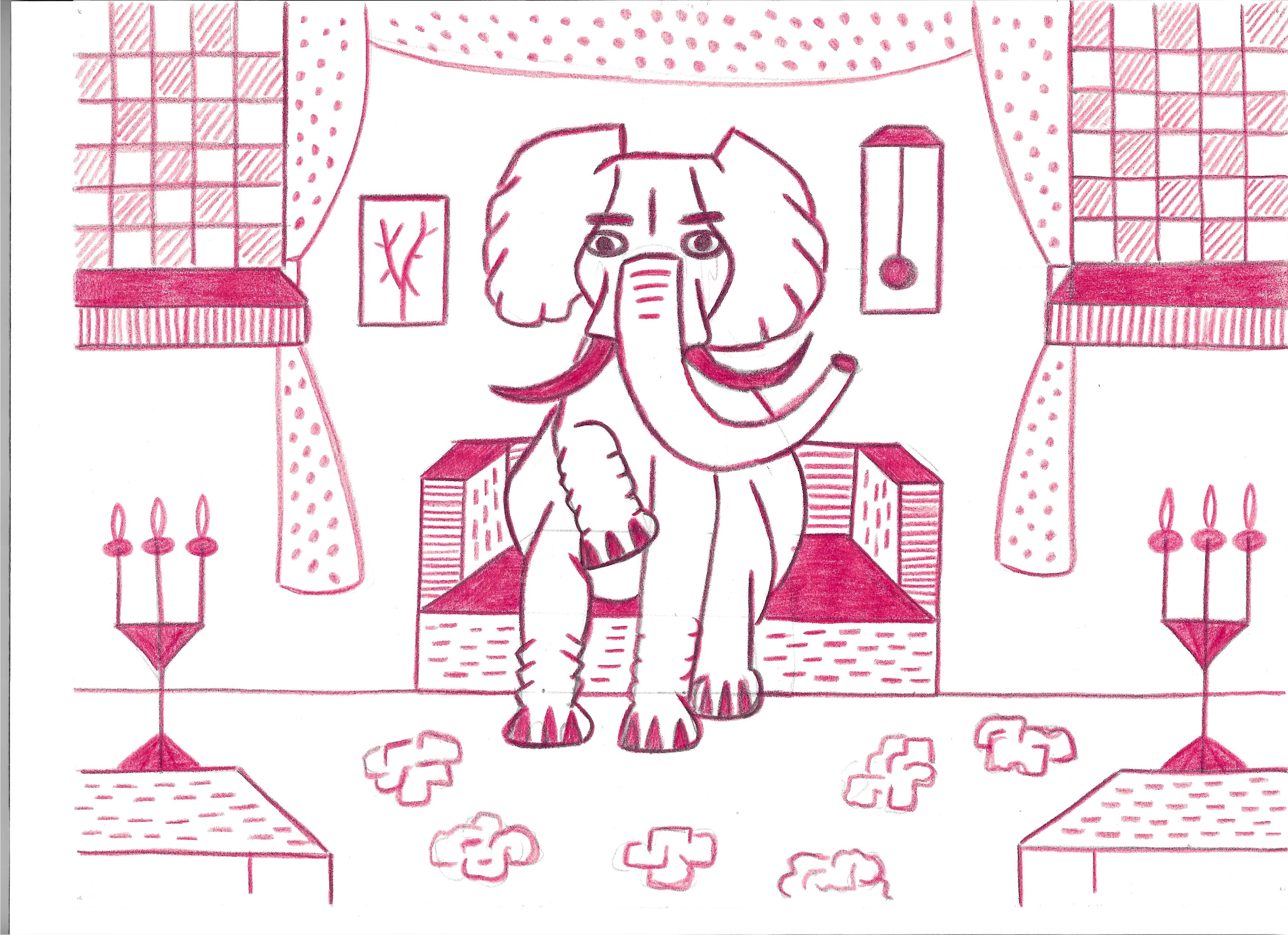 L'éléphant décadent