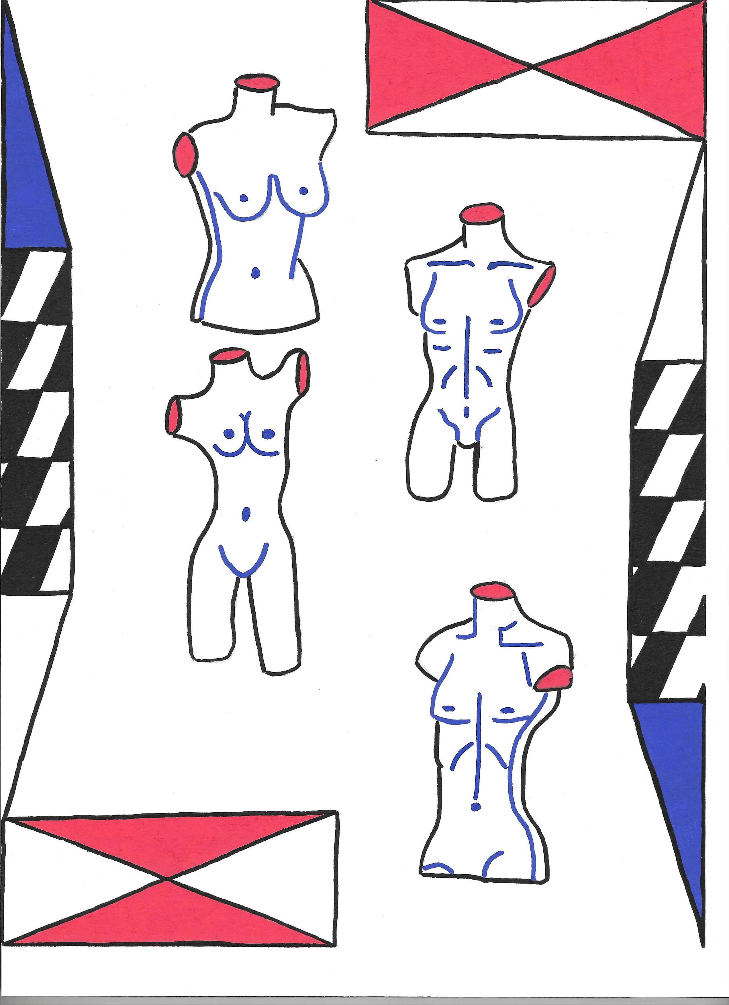 Mannequins de vitrine