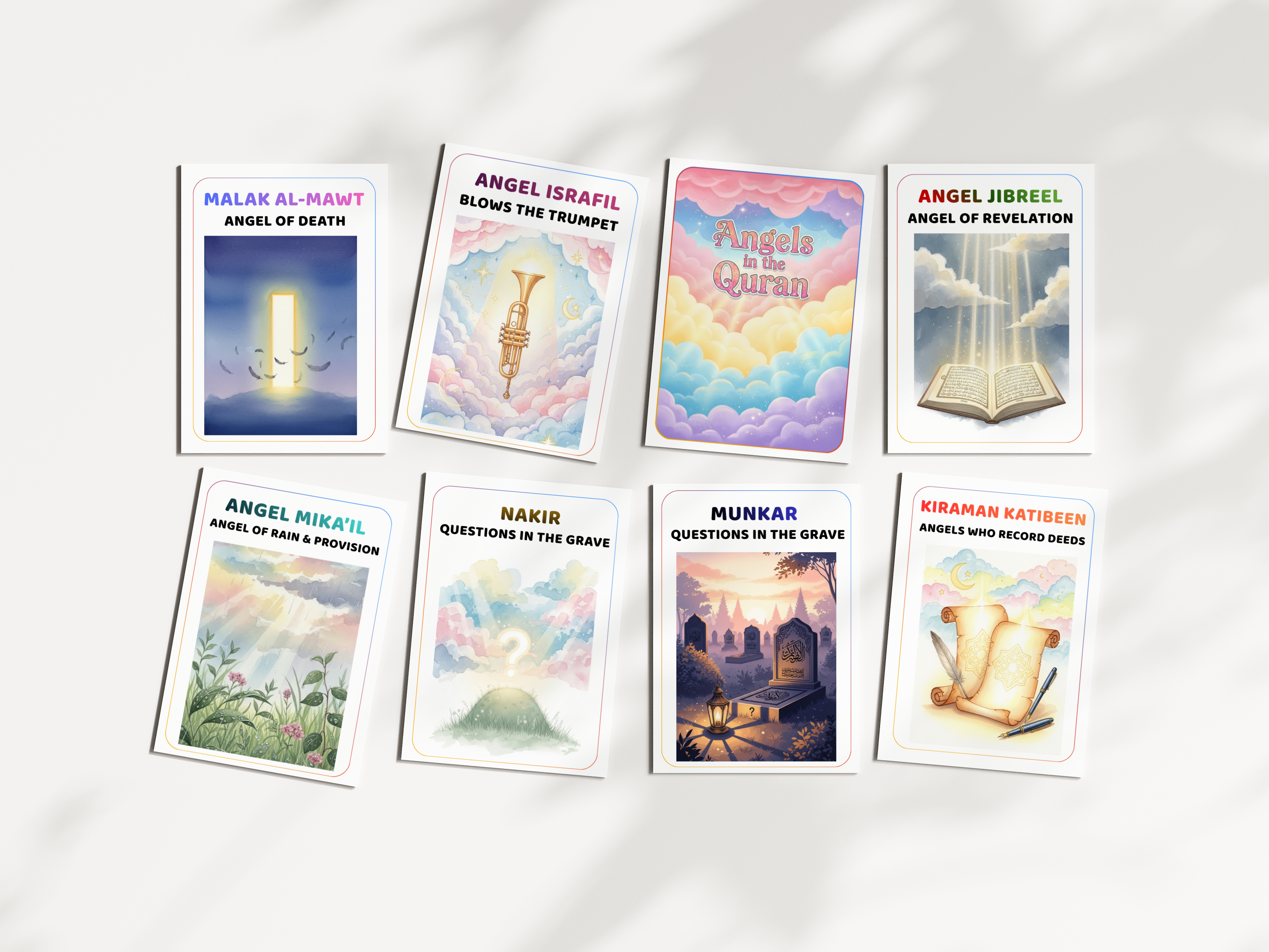 Angels in the Quran Flashcards