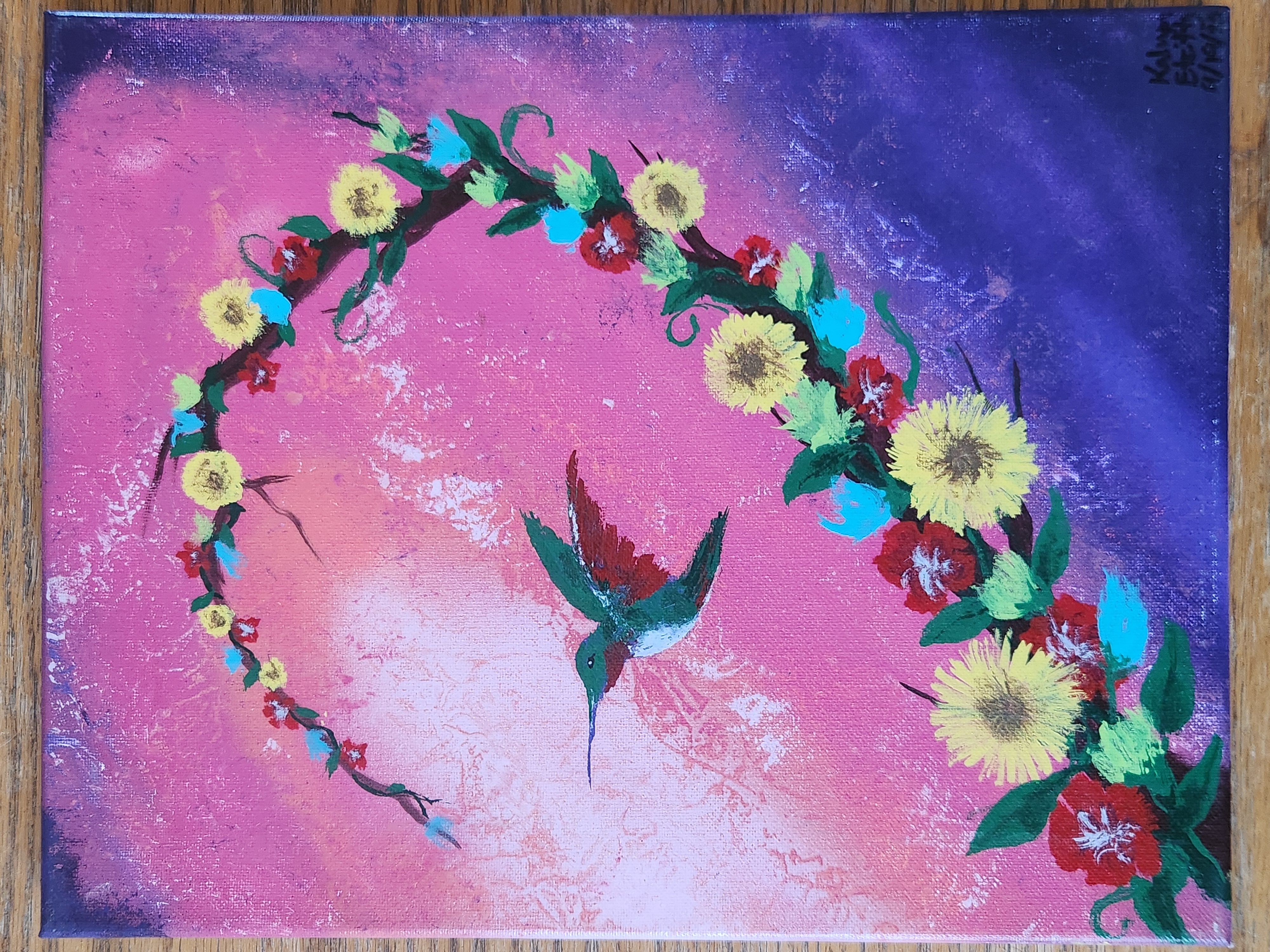 Hummingbirds in Love