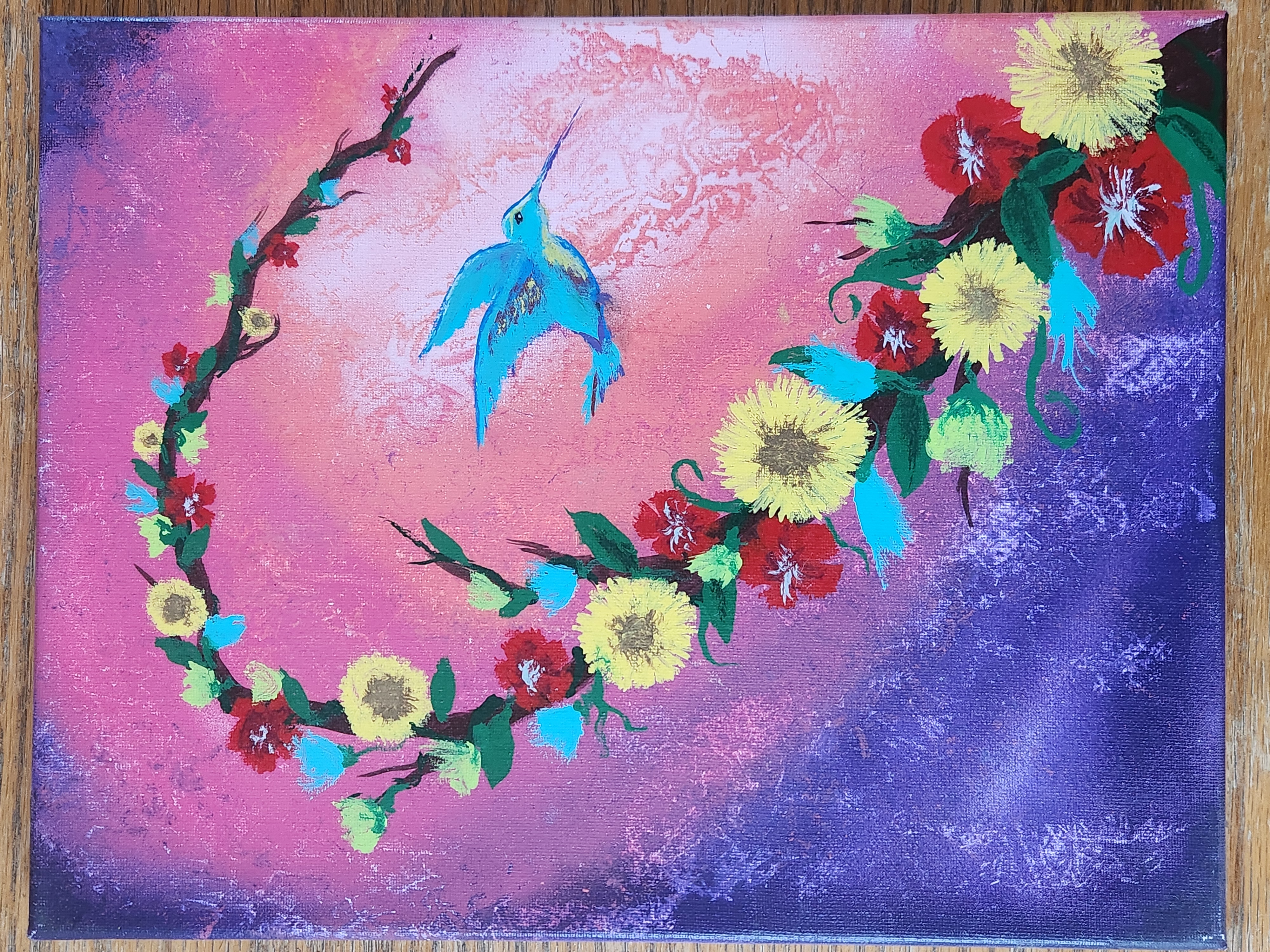 Hummingbirds in Love