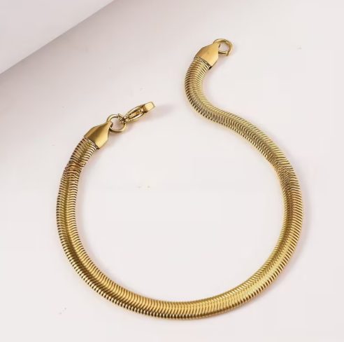 Pulsera de plana serpiente