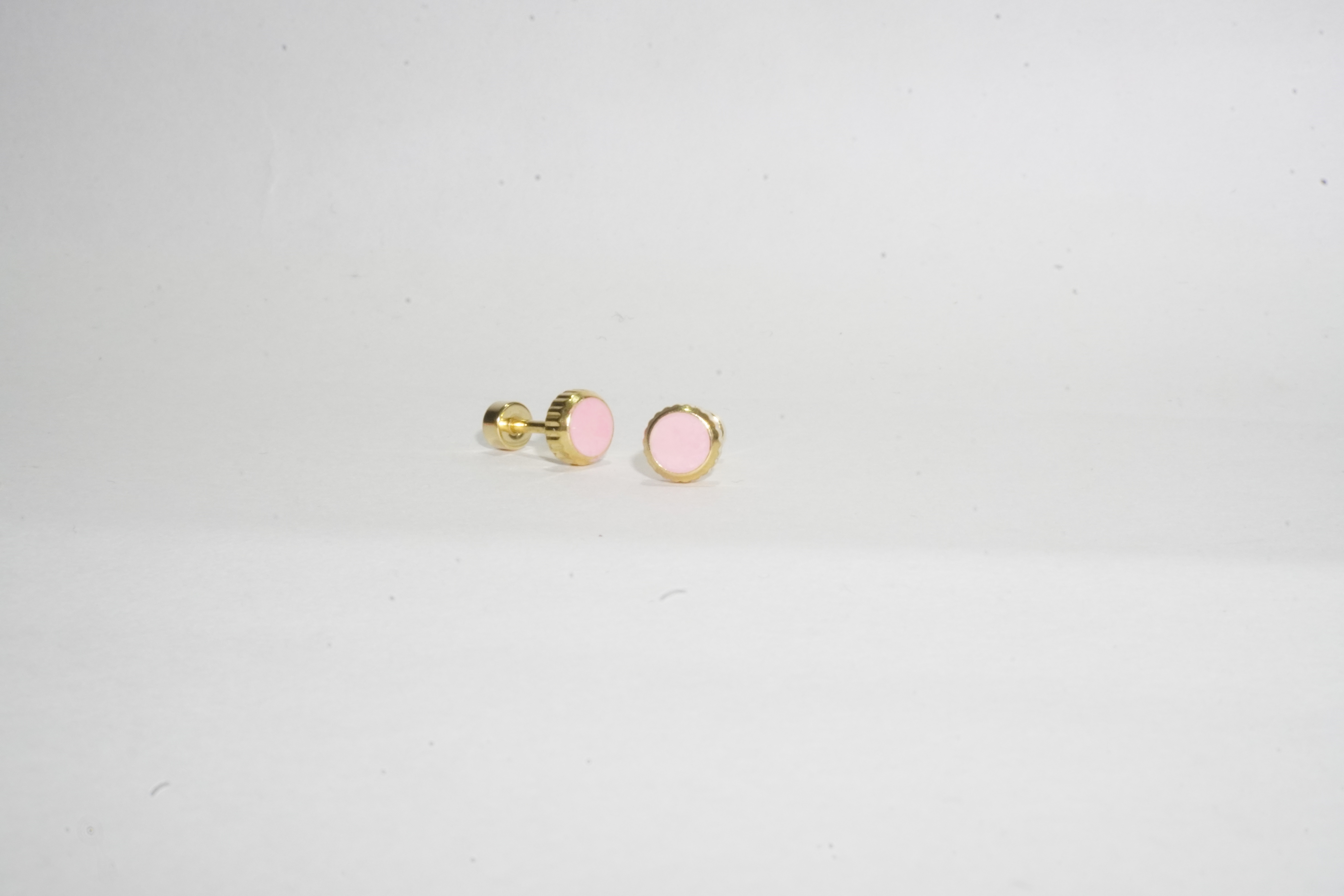 Broquele circulo rosado