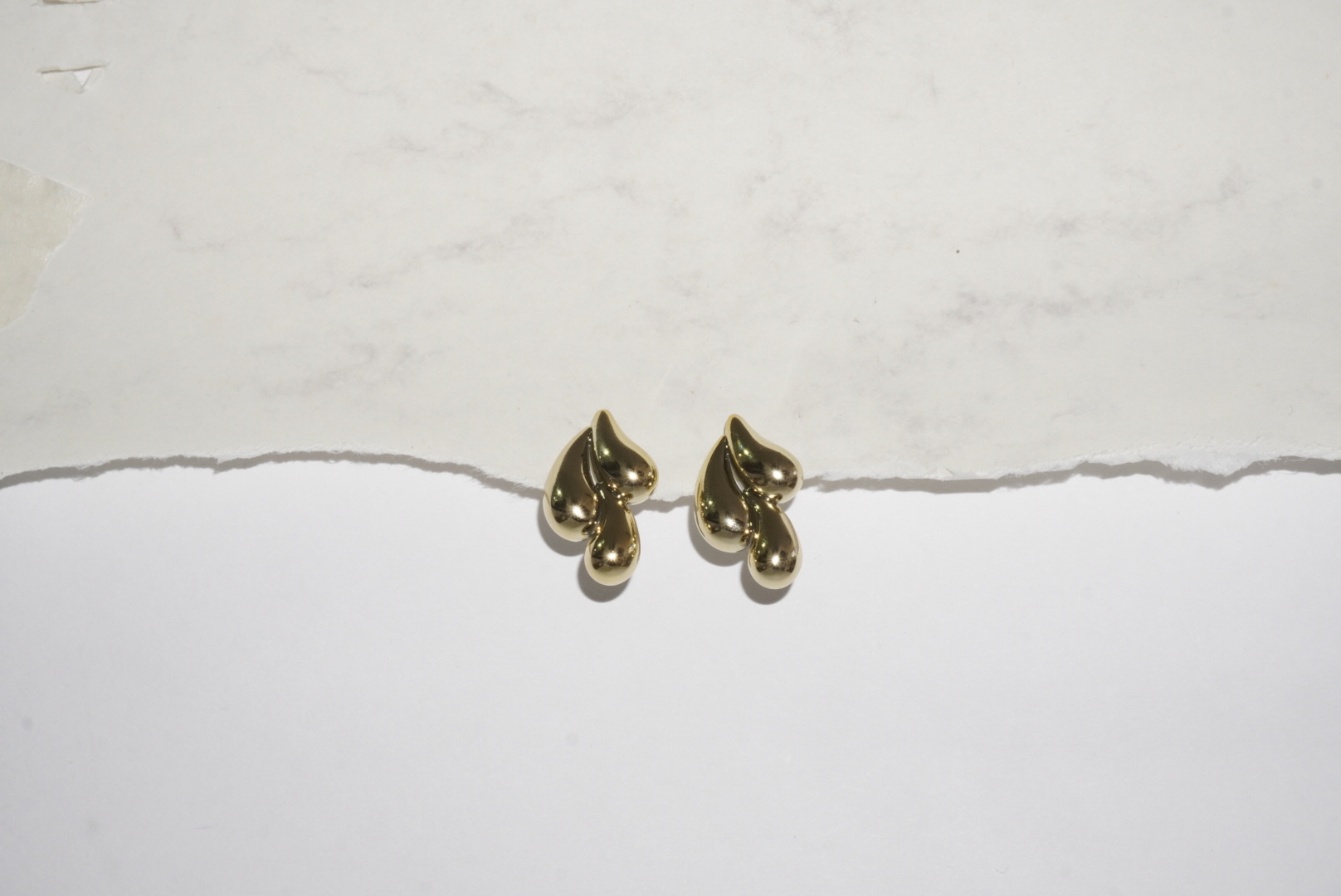 Aretes triple gota