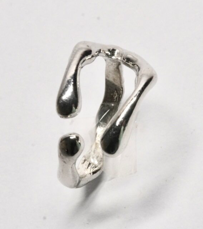 Anillo de Acero Inoxidable en Color Plata