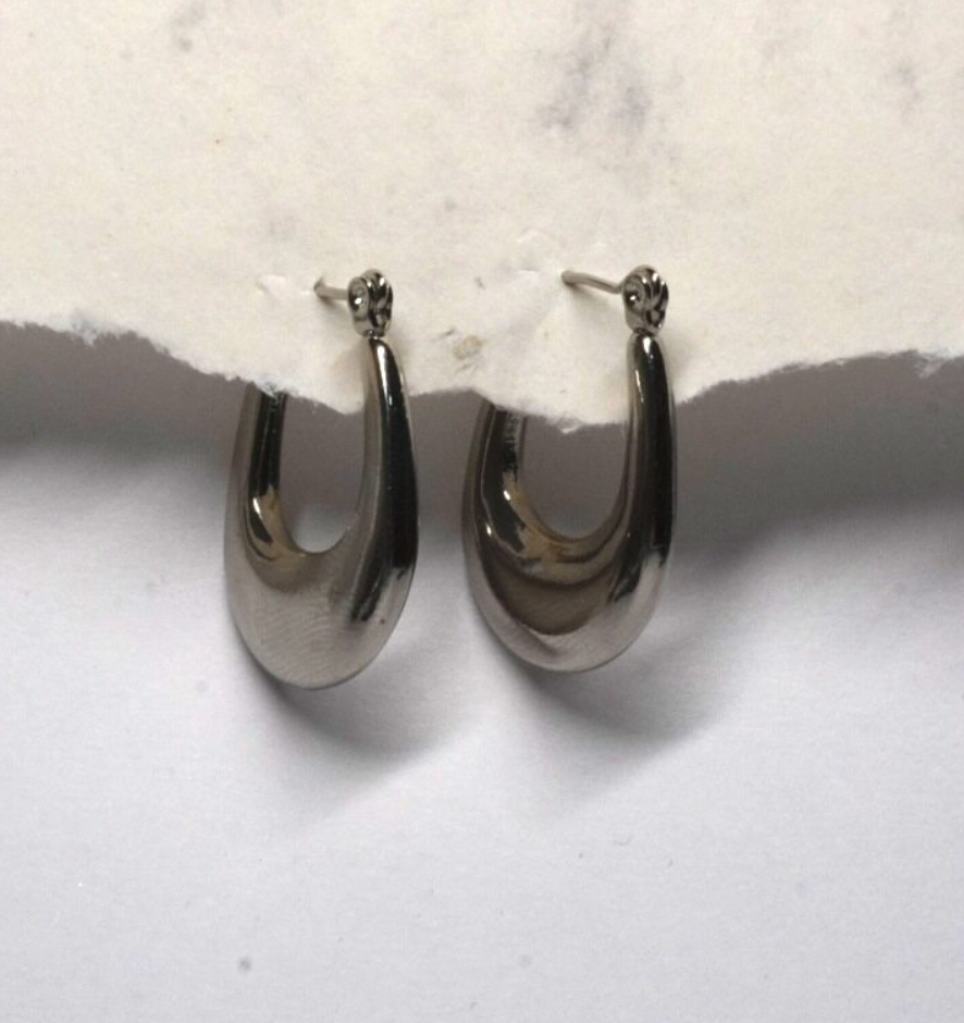 Arracada U Grande Lisa