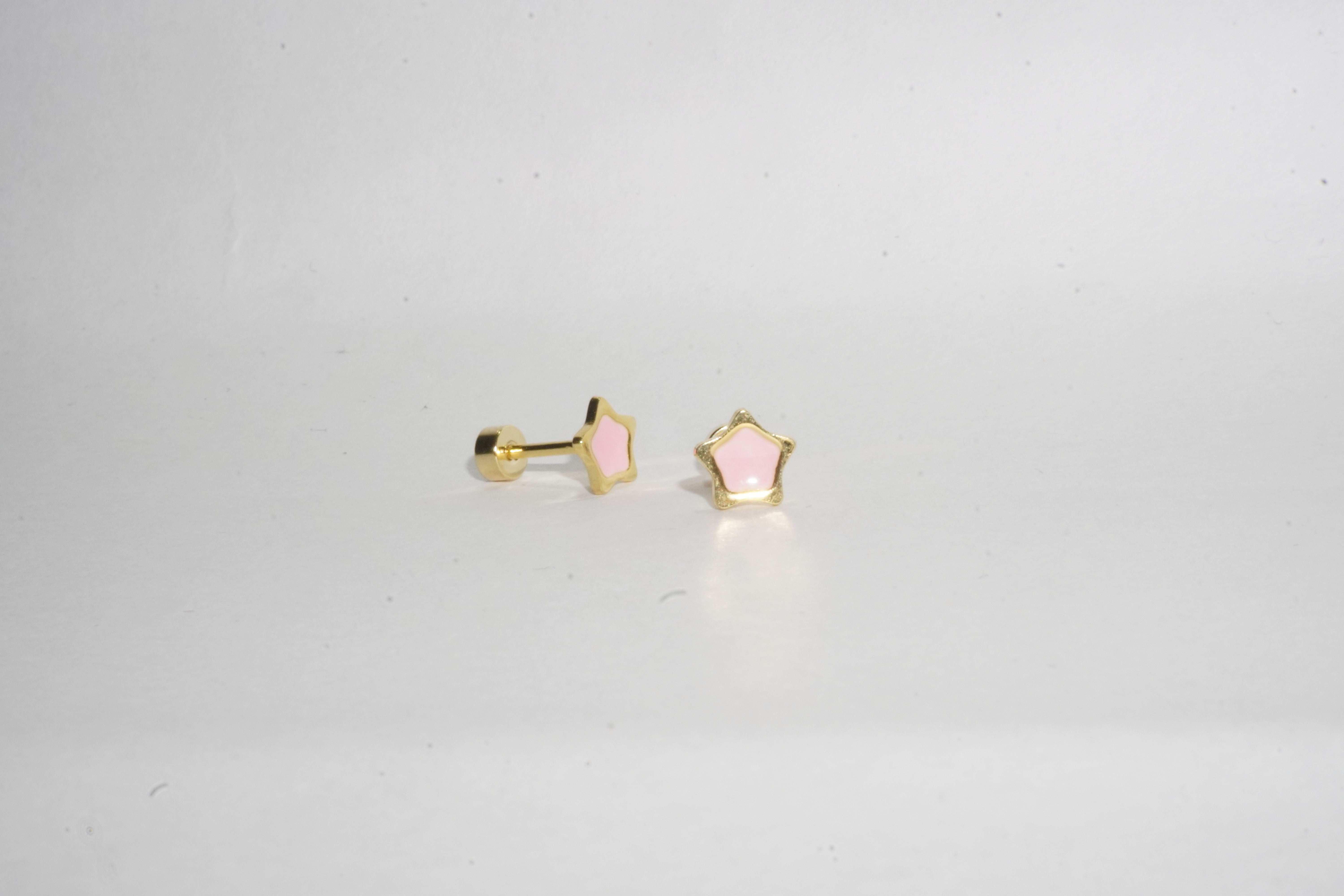 Broquele estrella rosada 