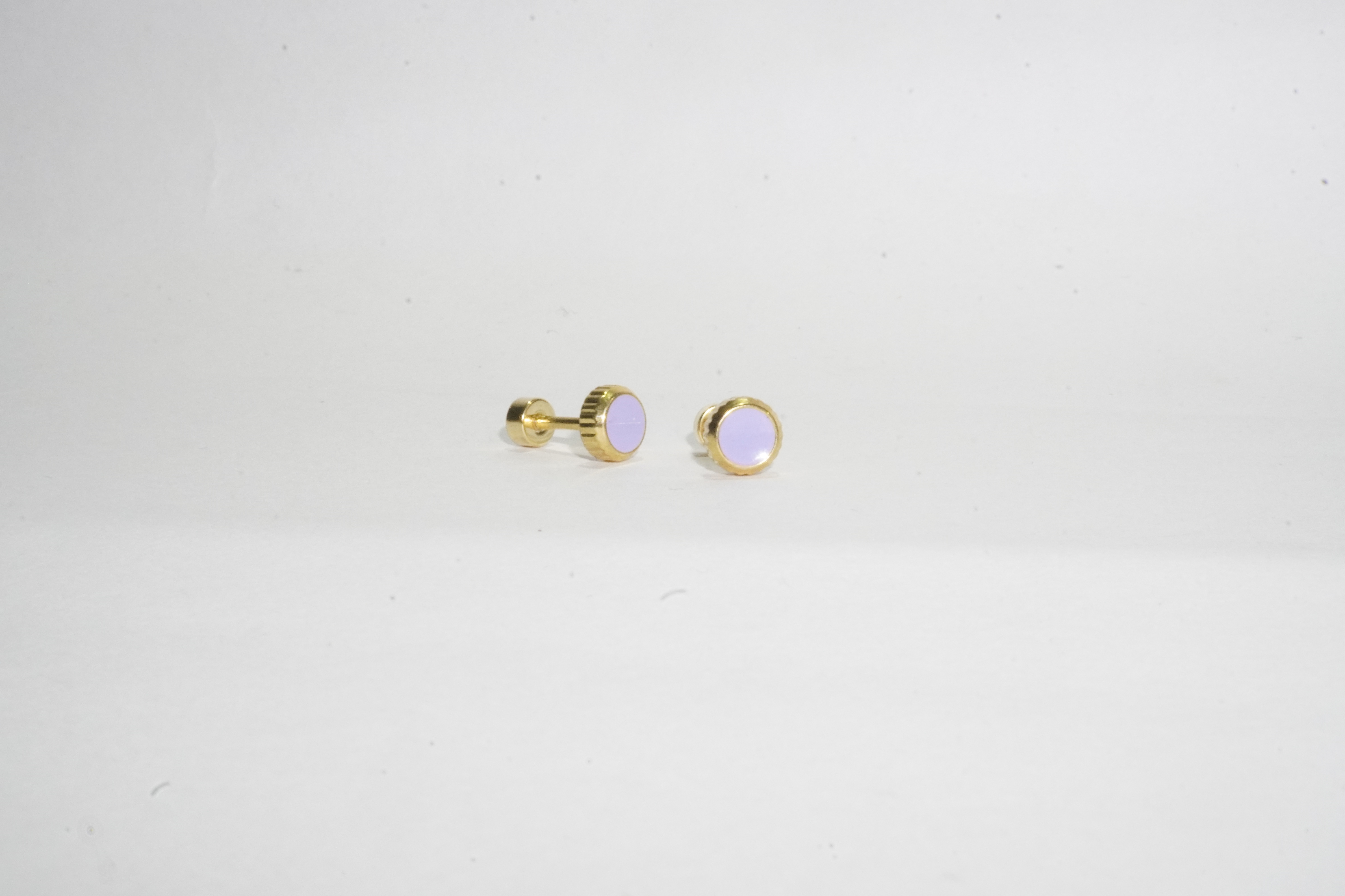 Broquele circulo lila