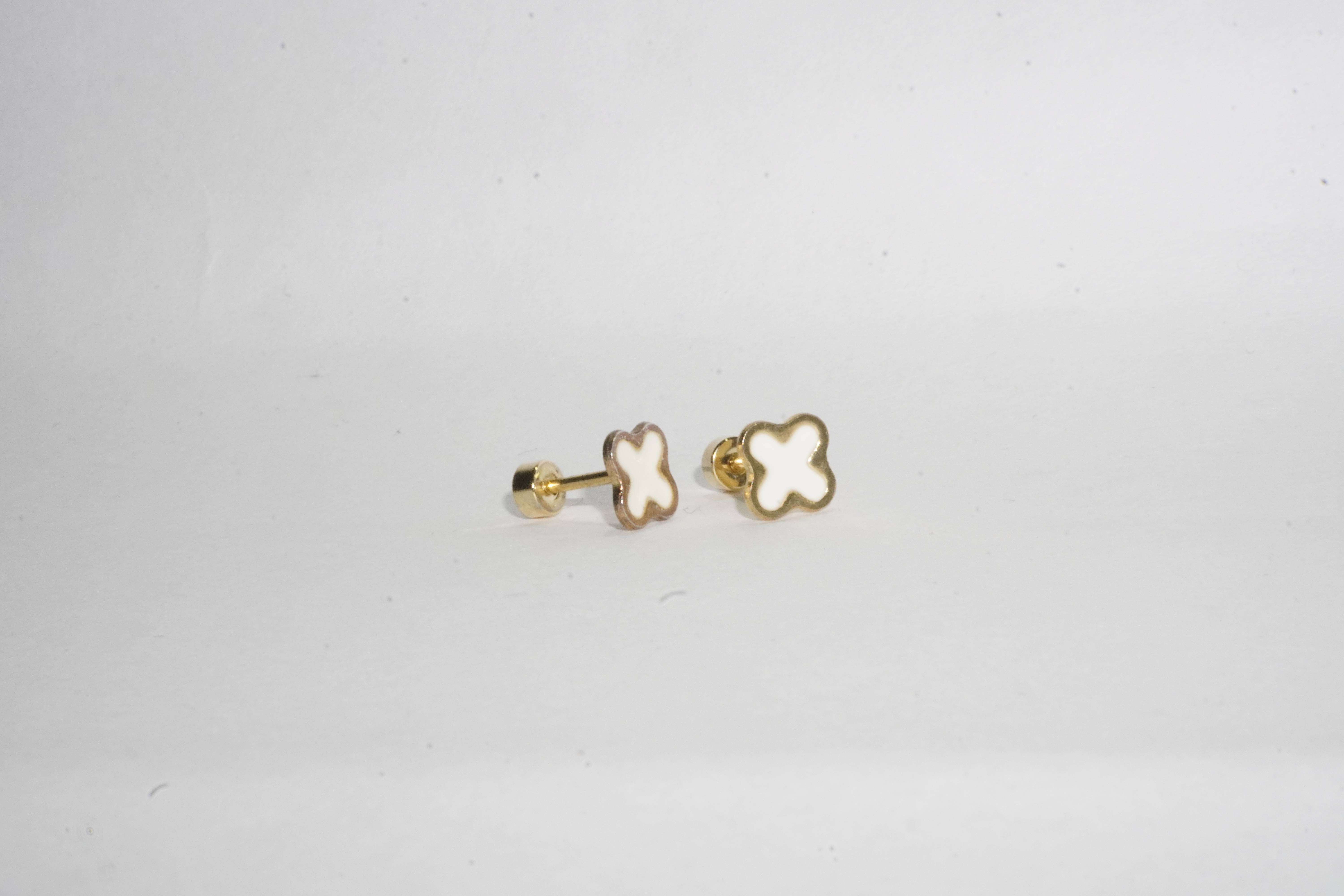 Broquele trebol blanco 