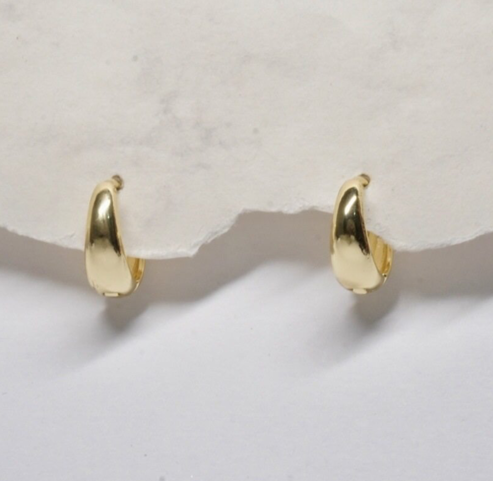 arete arracada ovalo