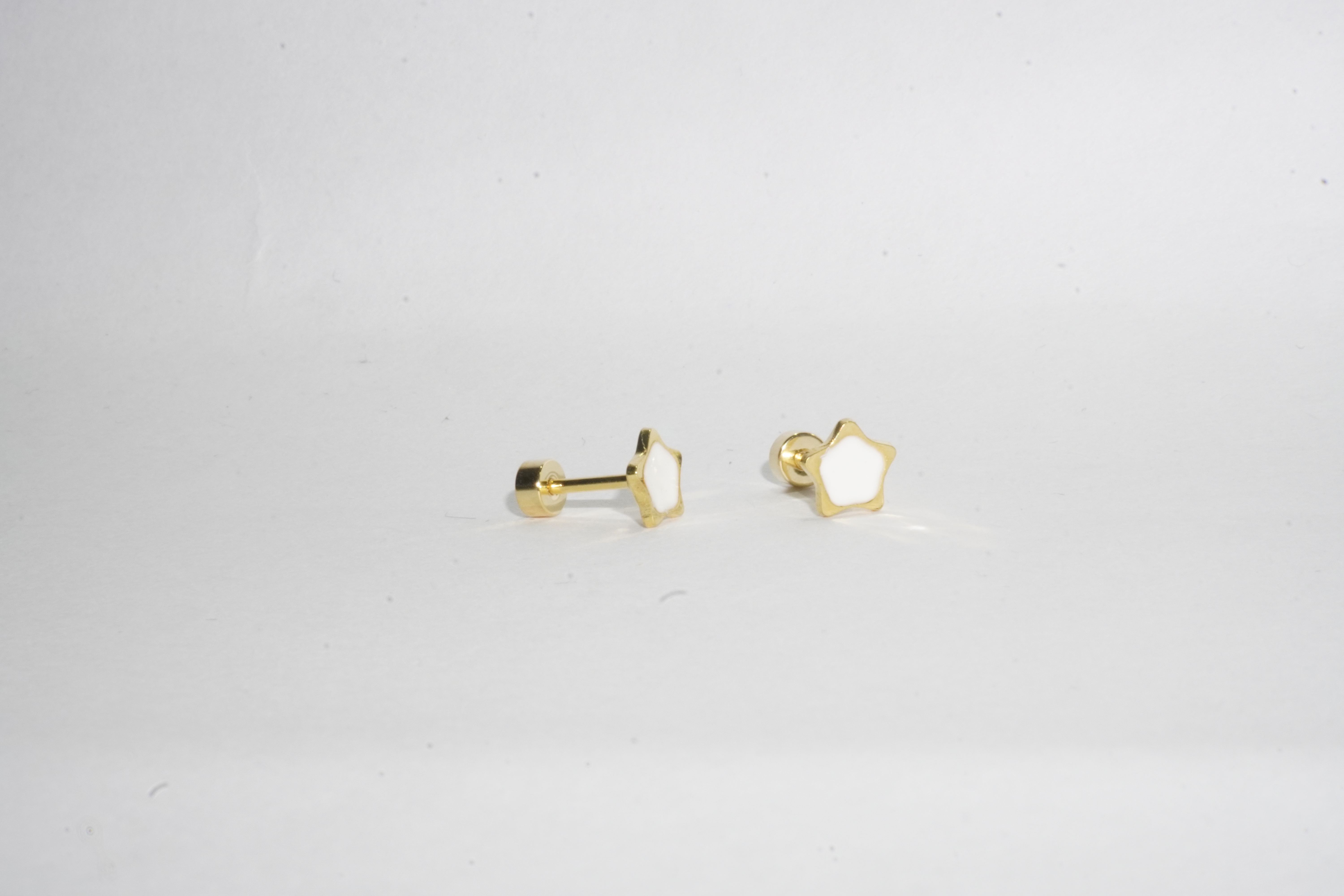 Broquele estrella blanca