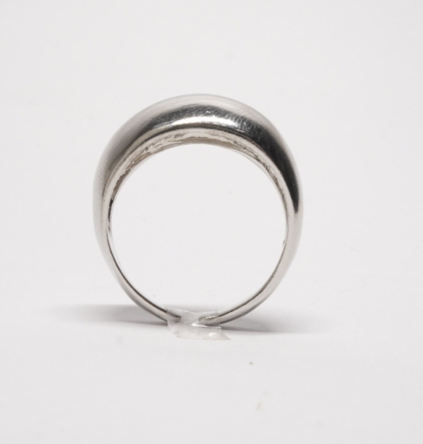 Anillo de Acero Inoxidable en Color Plata