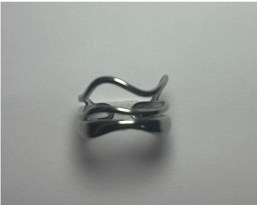 Anillo de 3 Líneas Onduladas