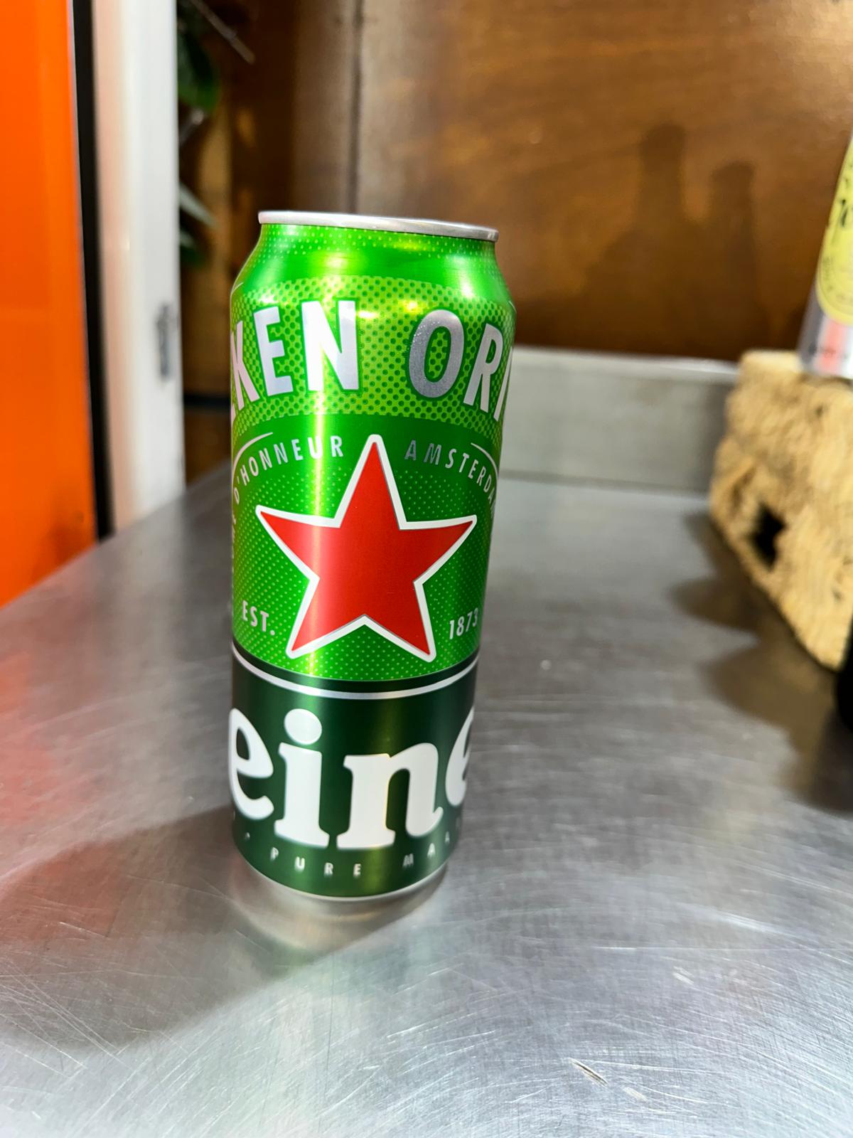 Canette de bière Heineken