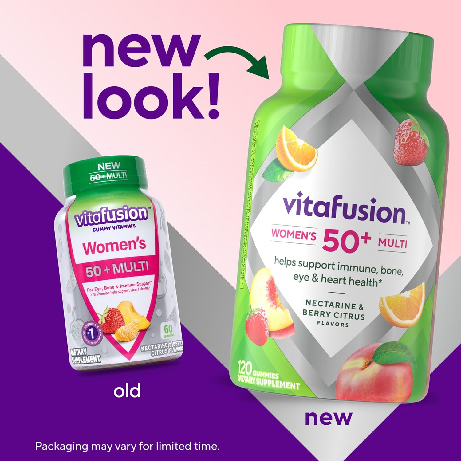 Vitafusion Women's 50+ Daily Multivitamin