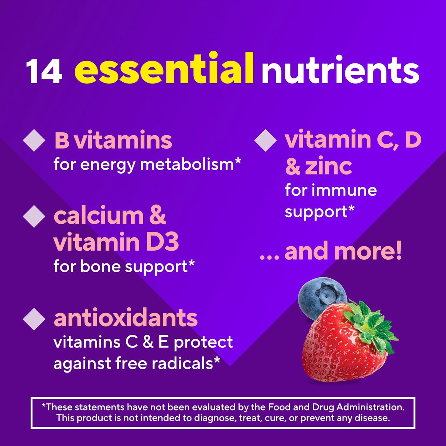 Vitafusion Adult Gummy Vitamins for Women