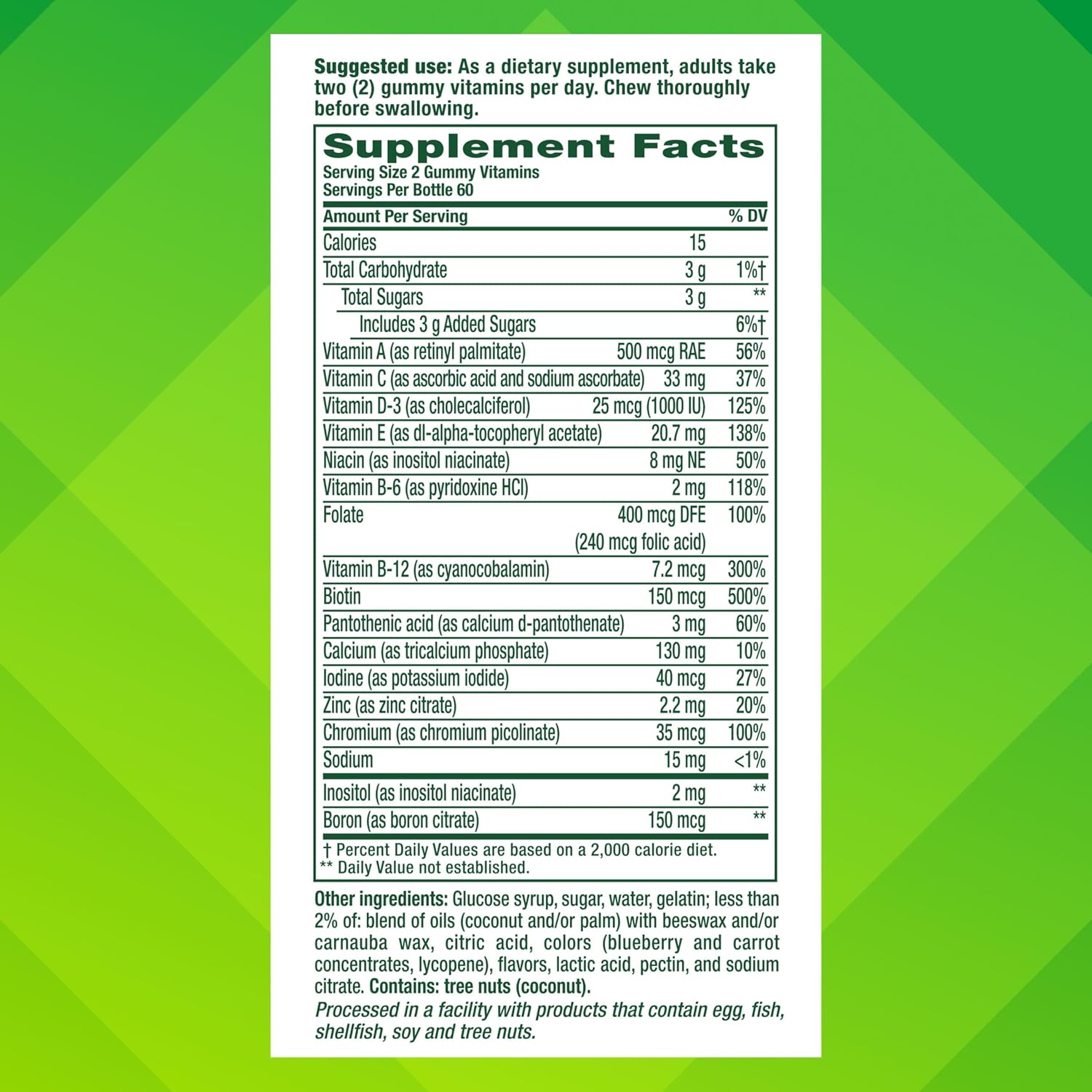 Vitafusion Adult Gummy Vitamins for Women