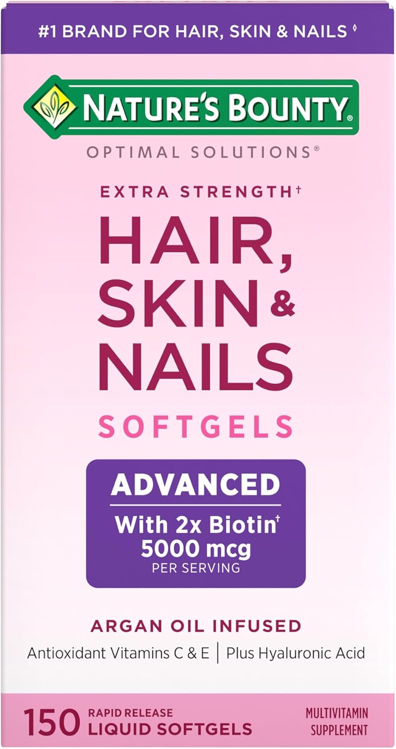 Nature's Bounty Advanced Hair, Skin & Nails Vitamin Supplement