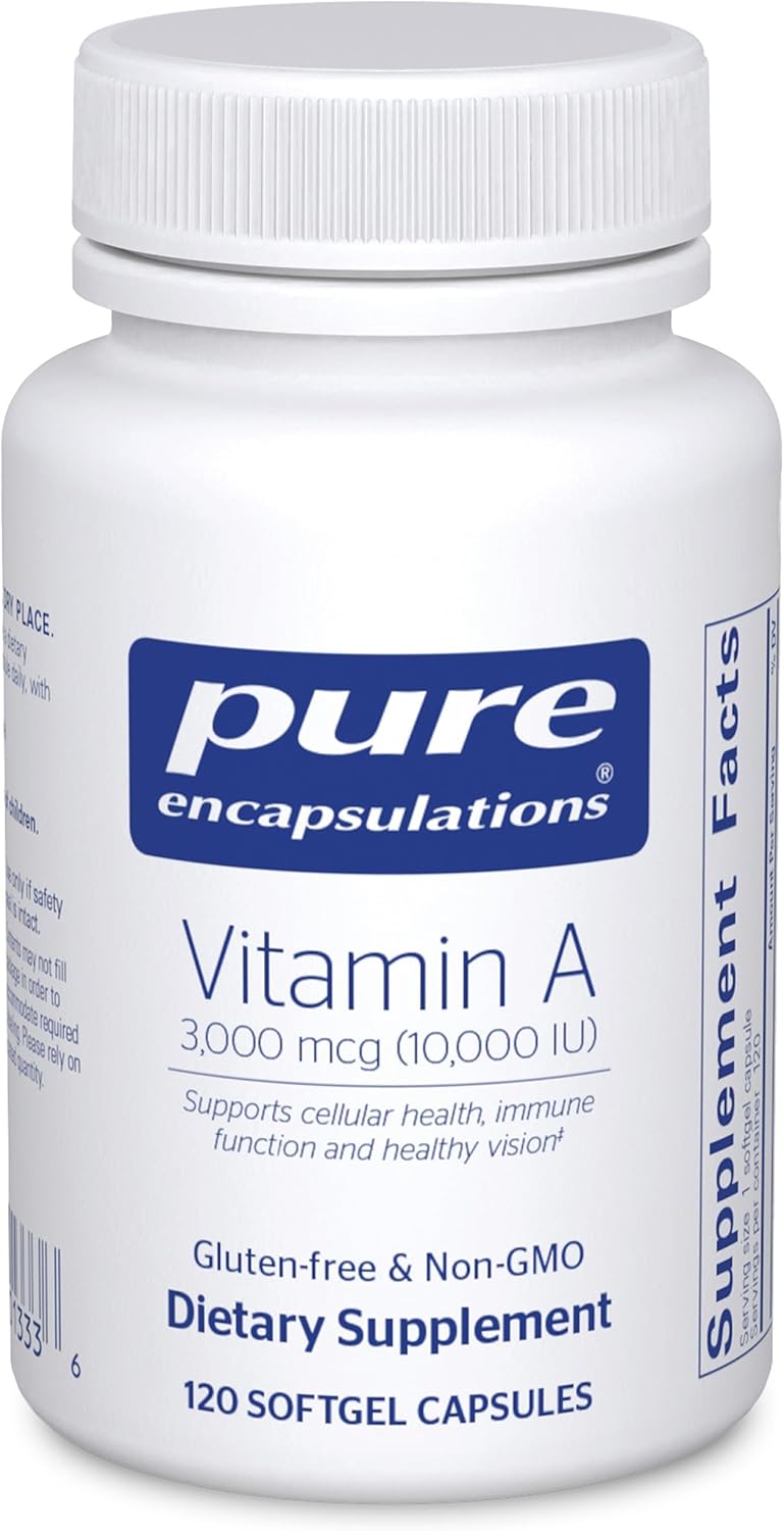 Pure Encapsulations Vitamin A - 3,000 mcg