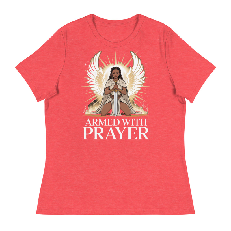 Women's Relaxed Prayer Warrior T-Shirt