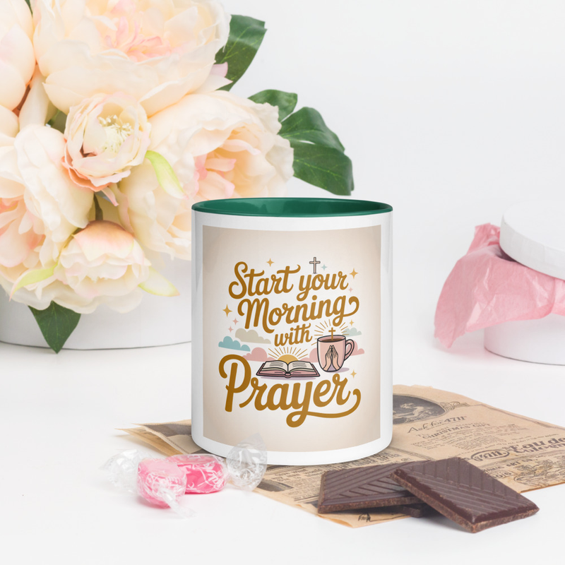 Start with Prayer Mug