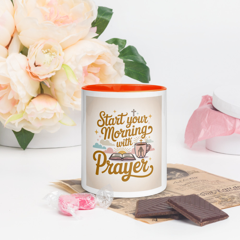 Start with Prayer Mug