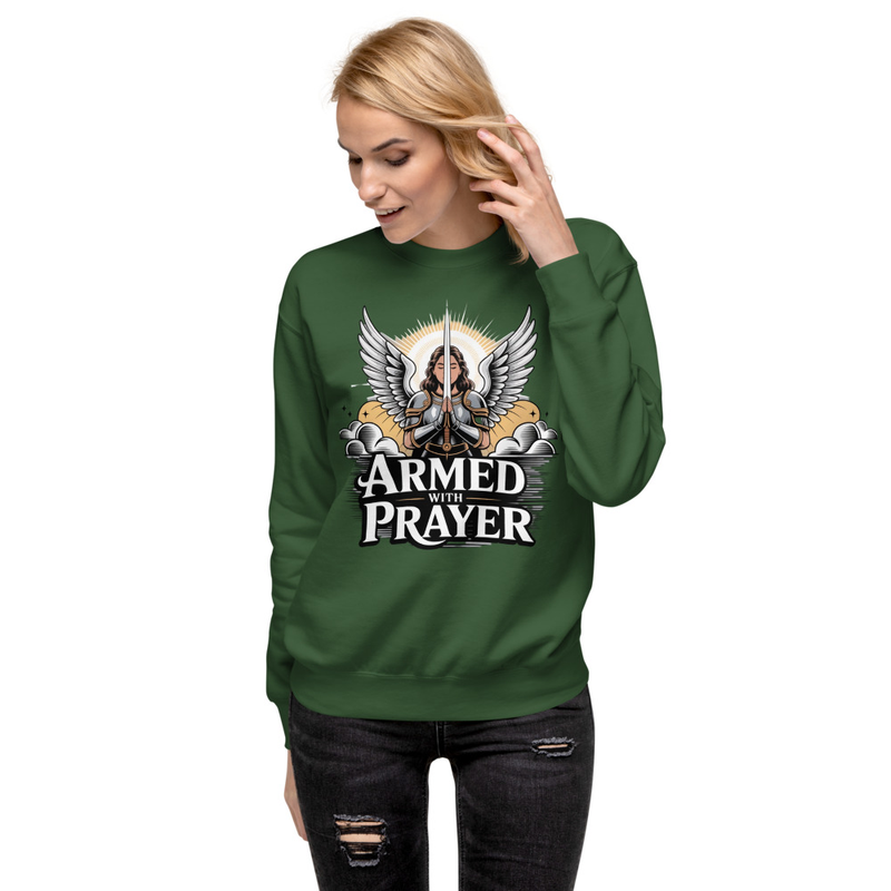 Unisex Premium Prayer Warrior Sweatshirt