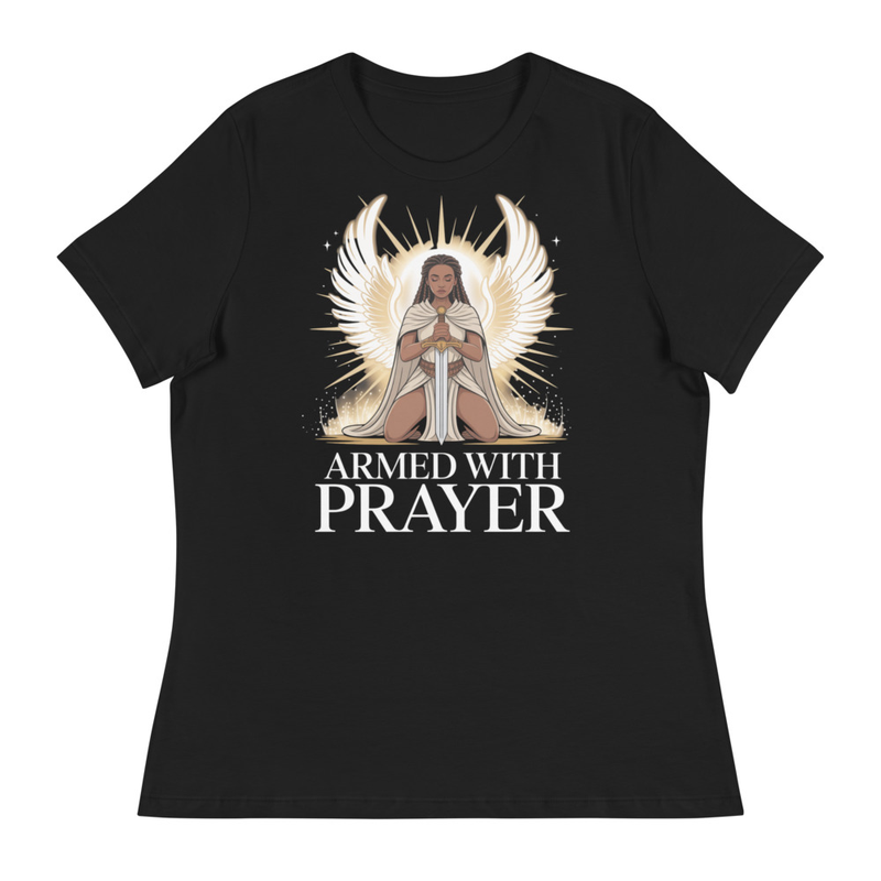 Women's Relaxed Prayer Warrior T-Shirt
