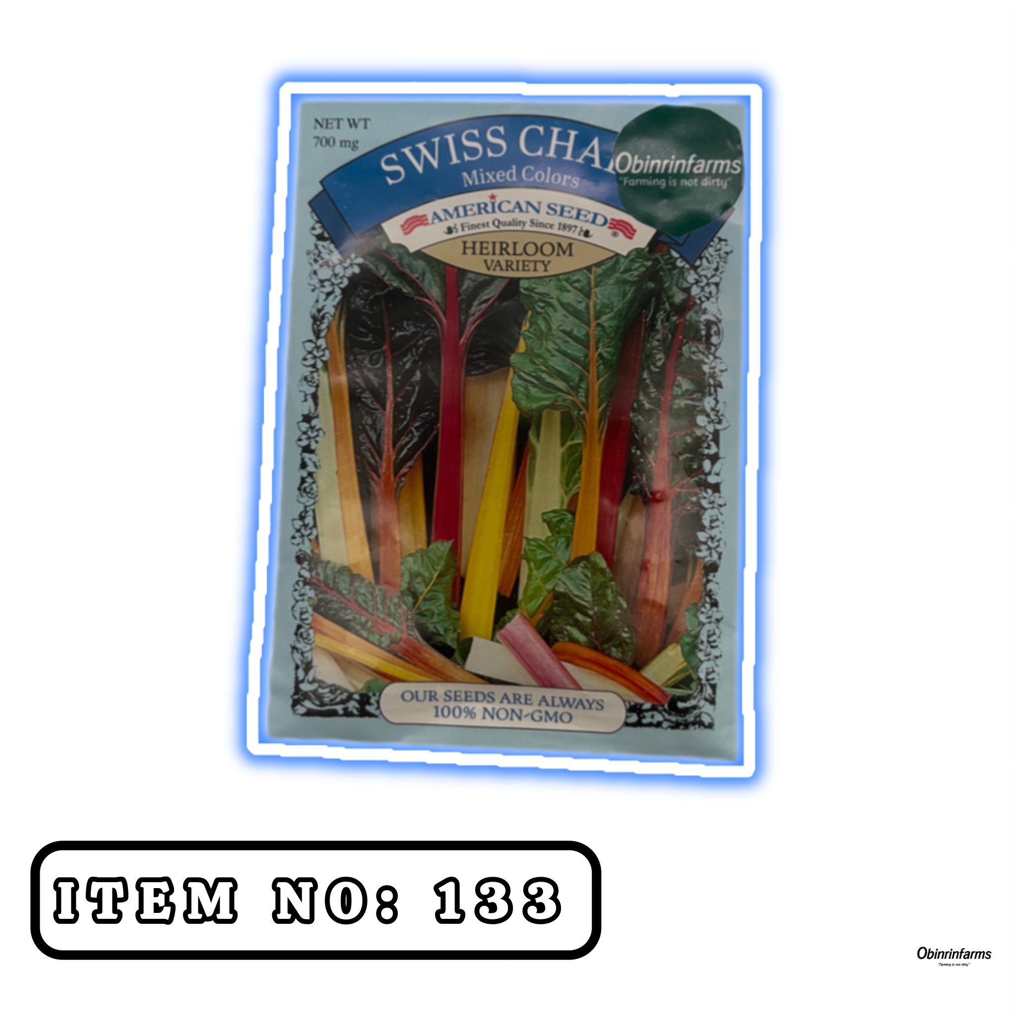 Swiss Chard Mixed Colors Seeds