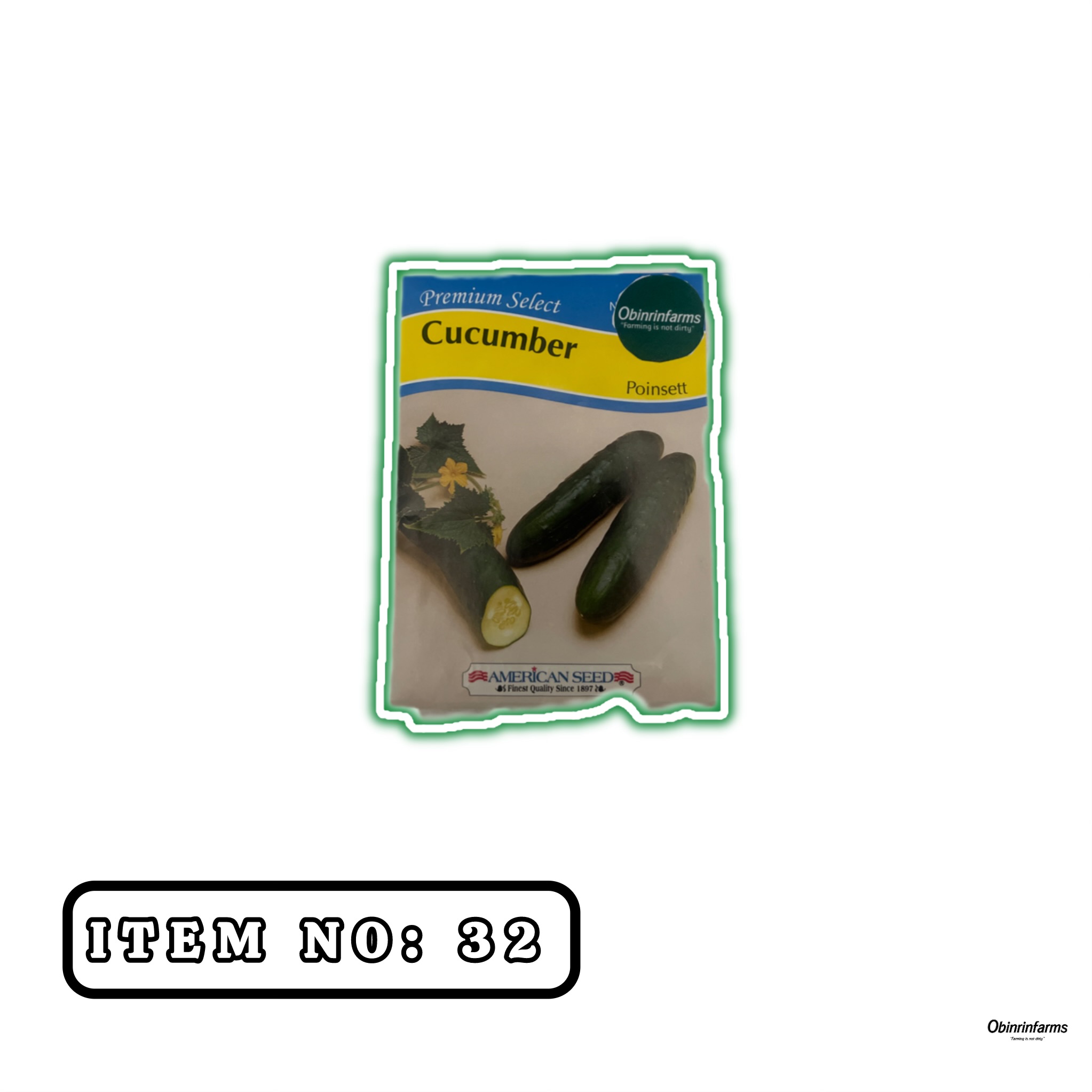 Cucumber Seeds Packet
