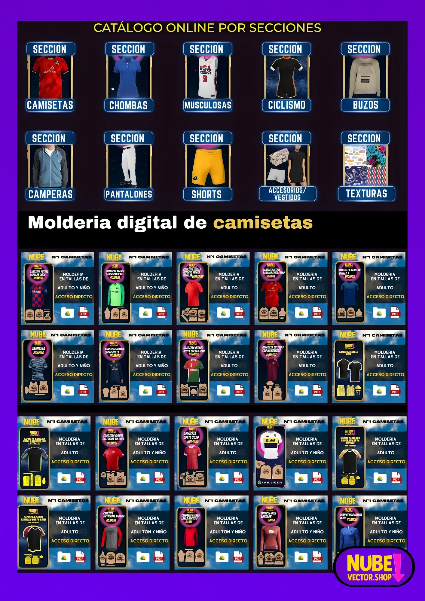 ACCESO LIBRE DE DESCARGAS 180 MOLDERIAS DIGITALES APROBADAS