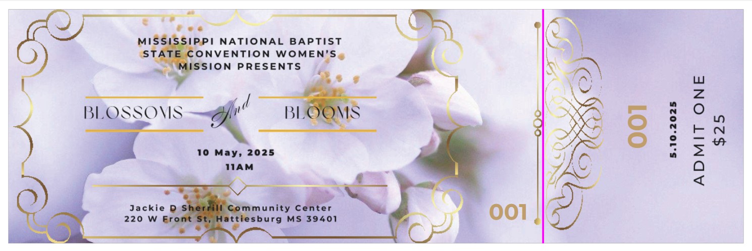 Personalized Event Tickets